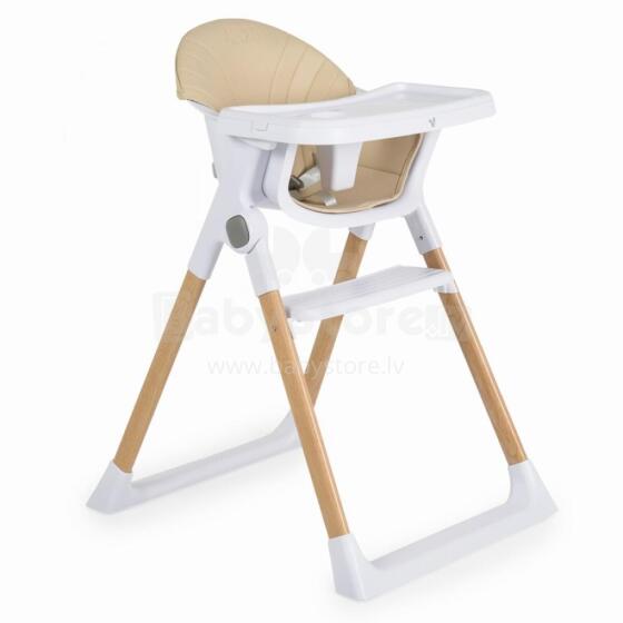 Mini Baby High Chair Almond Art.257796 Beige maitinimo kėdė