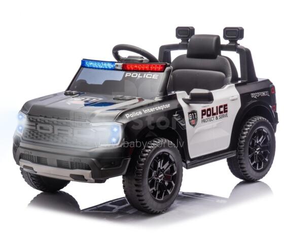 MILLY MALLY 6487 Akumuliatorinis automobilis Ford Ranger Policija Juodas