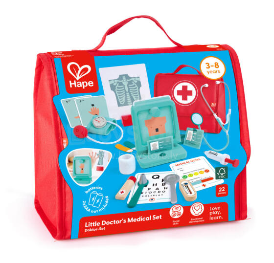 HAPE mažasis gydytojo rinkinys, E3228A