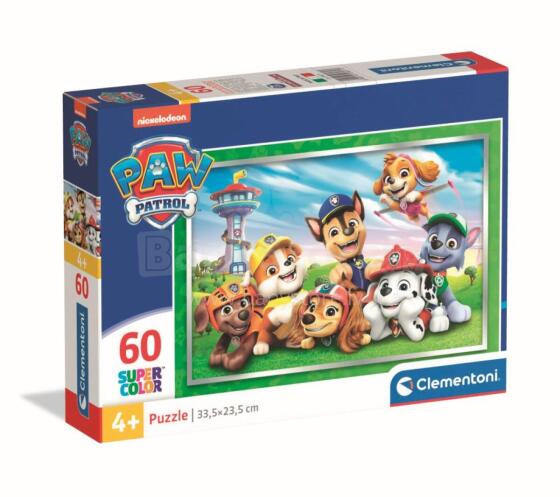 CLEMENTONI CHILDREN PUZZLE Paw Patrol, 60 pcs, 26071