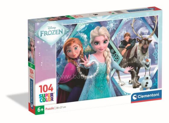 CLEMENTONI CHILDREN PUZZLE Frozen, 104 pcs, 25045