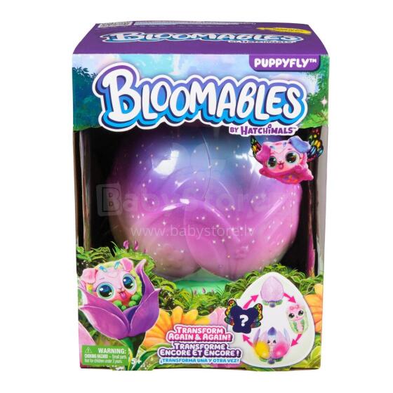 HATCHIMALS Alive interaktiinve mänguasi Õitsev üllaus Puppyfly