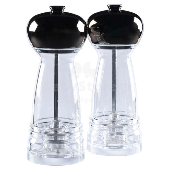 Salter BW12949GEU7 Harper Mill Set Clear/Grey