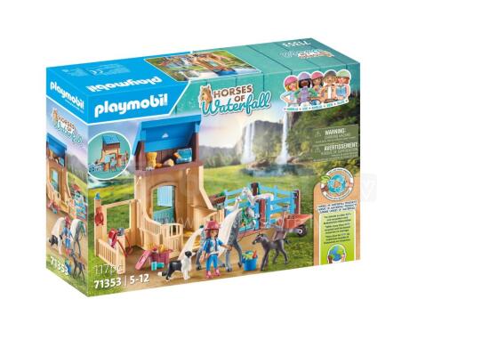PLAYMOBIL WORLD OF HORSES Arklidės su Amelia ir Whisper 71353