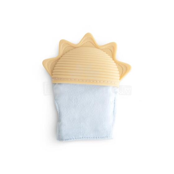 Mushie Silicone Teether Mitten Sun Art.101743 Silikoninis barškutis (100 % natūralus)