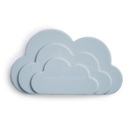 Mushie  Silicone Teether Cloud Art.2560285 Силиконовая погремушка (100% натуральная)