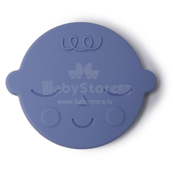 Mushie  Silicone Teether Face Art.2560318 Silikoninis barškutis (100 % natūralus)