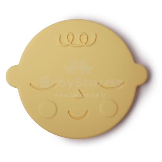 Mushie  Silicone Teether Face Art.2560320 Silikoninis barškutis (100 % natūralus)