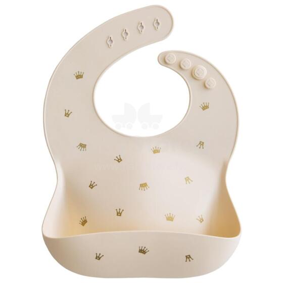 Mushie Silicone Bib Art.2500550 Baby bib made of 100% high quality silicone
