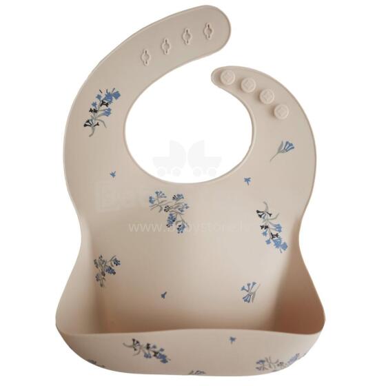 Mushie Silicone Bib Art.2500105 Baby bib made of 100% high quality silicone