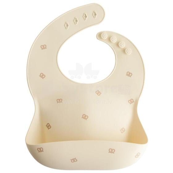 Mushie Silicone Bib Art.101736 Baby bib made of 100% high quality silicone
