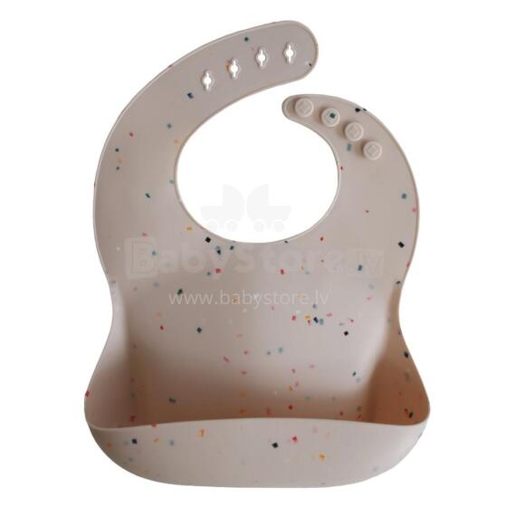 Mushie Silicone Bib Art.2500248 Baby bib made of 100% high quality silicone