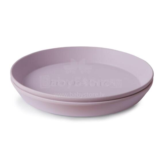 Mushie Dinner Plate Art.2305442 Soft Lilac   lėkštė