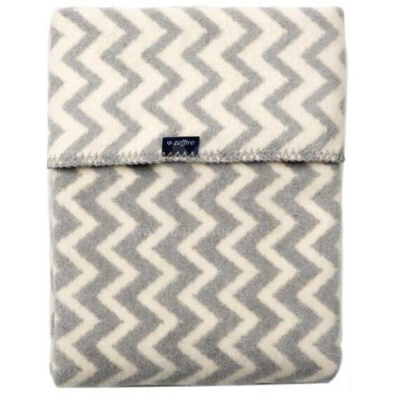 MILLI pledas Grey&White Zigzag 75x100cm, MIL1210286