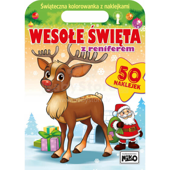 WESOŁE ŚWIĘTA Z RENIFEREM
