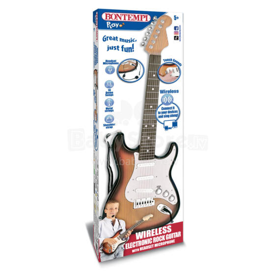 BONTEMPI elektrinė gitara su mikrofonu, 24 1320