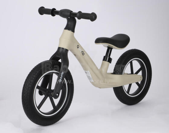 QUURIO BIKE balansinis dviratukas, 12', perlinės baltos spalvos, HY04