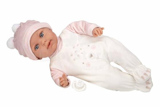 Arias Baby Doll with Sound Effect, Pink Outfit, 42 cm