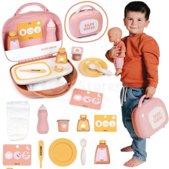 Smoby Baby Nurse Caregiver Suitcase