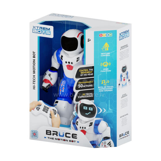 XTREM BOTS Interaktyvus robotas BRUCE