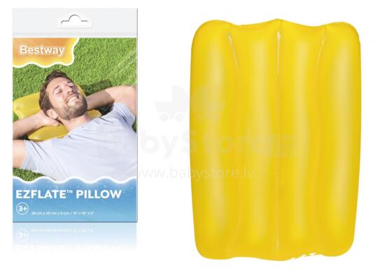Išpučiama pagalvė 38 x 25 cm Geltona Bestway 52127