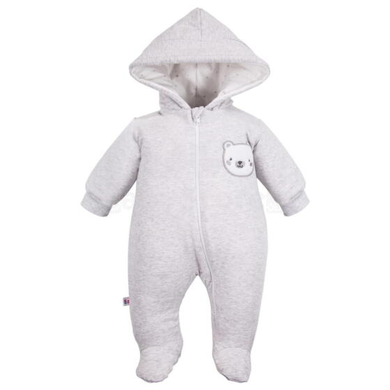 EWA 978732 RUN&FUN Insulated Gray Baby Overall 68