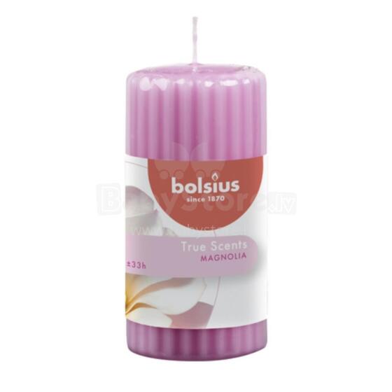 Candle scented cylinder True Scents &Oslash;120x58mm magnolia