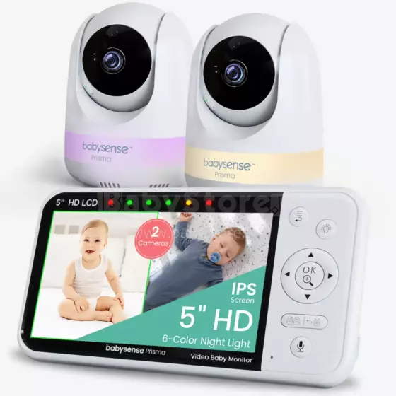 Babysense Video Baby Monitor Prisma Art.268723 Vaizdo auklė su LCD ekranu