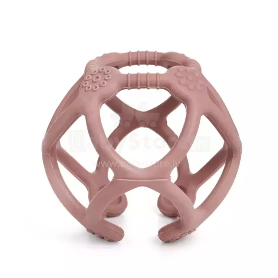 Haakaa Silicone Teething Ball  Art.TPS017-B Blush Silikoninis barškutis (100 % natūralus)