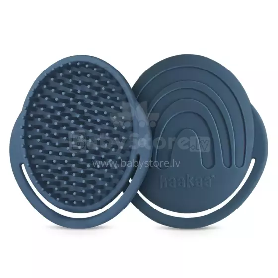 Haakaa Silicone Shampoo Brush Art.SGE050-SB Steel Blue