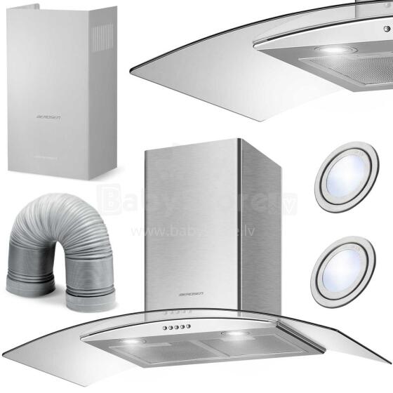 Virtuvinis gartraukis 90 cm Berdsen BT-223 INOX