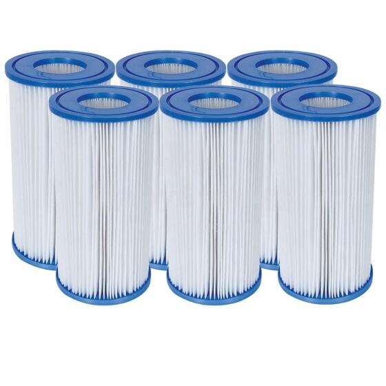 Filtras filtravimo siurbliui III tipo - 6 vnt. rinkinys Bestway 58012