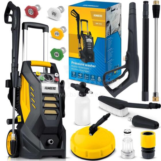 Spaudimo plovykla su žarna 2500W Humberg HM-302