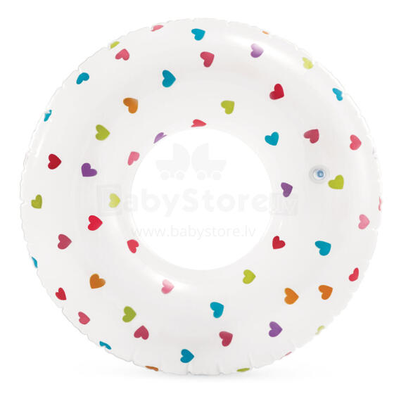 Širdies formos plaukimo ratas 81 cm INTEX 59259