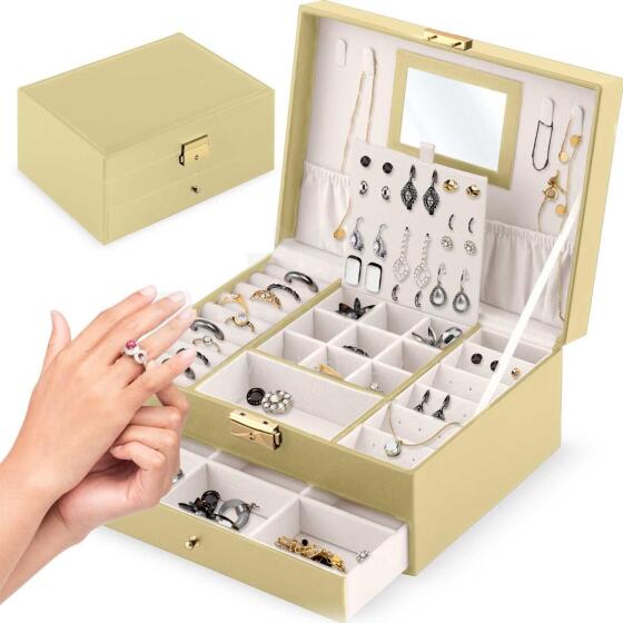 Jewelry Box MS-709 Massido - Gold