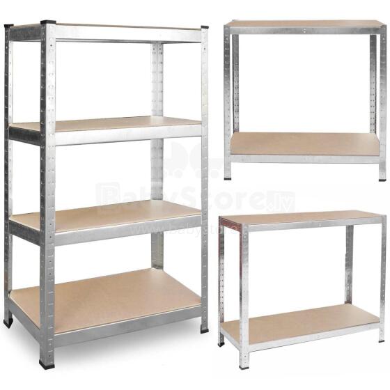Metalinė sandėlio lentyna 174 x 80 x 40 Plonos 470100