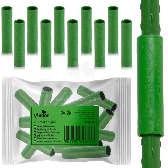 Connectors for 11mm Poles Plonos PL-941 Green 10pcs