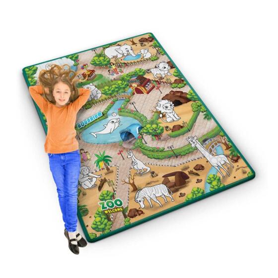 Ritininis spalvinimo kilimėlis 120 x 90 x 0.3 cm Ricokids RK-344