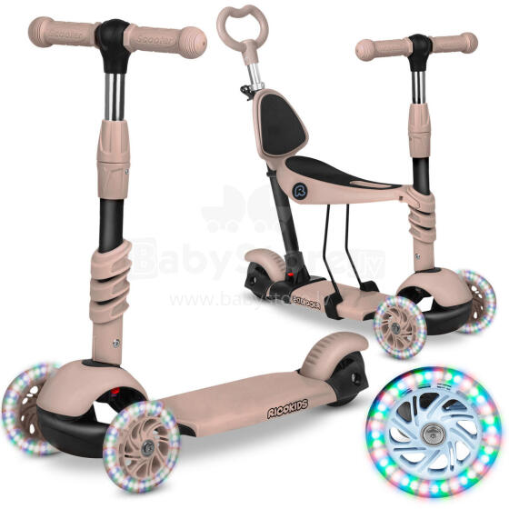 Ricokids Todi triračio paspirtukas - Bežinis