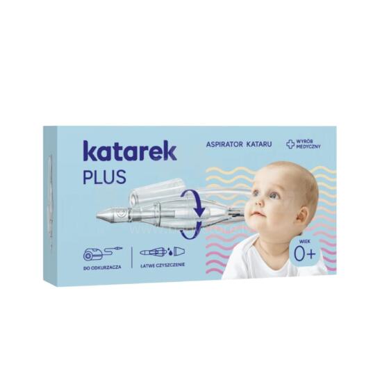 KATAREK PLUS Aspirator for nasal congestion for vacuum cleaners with a detachable chamber