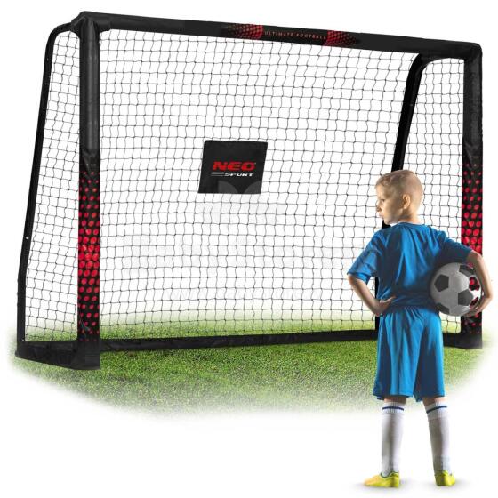 Soccer goal 180 x 120 x 60 cm NS-463 black-red