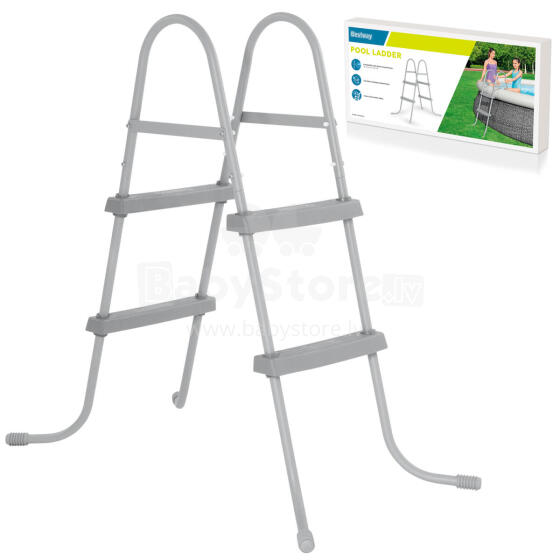 Metalinė kopėčia baseinams 84 cm Bestway 58430