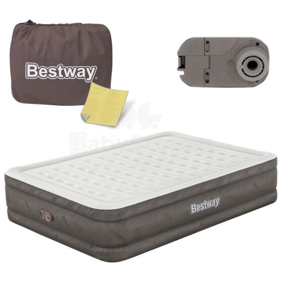 Išpučiama čiužinys 203x152x46 cm su integruotu elektriniu siurbliu Bestway 69050