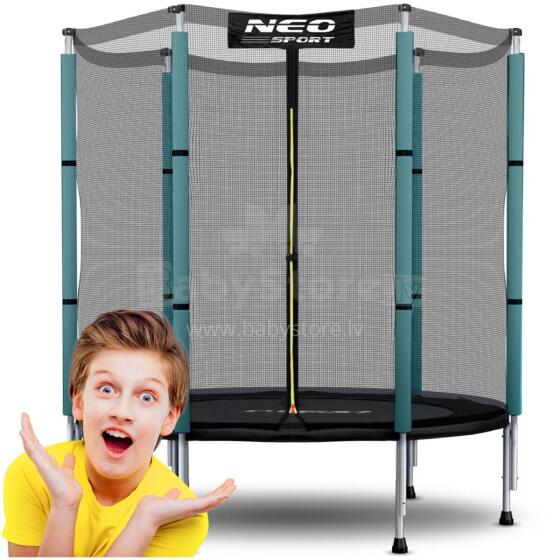 Vaikų sodo tramplynas 140 cm 4.5ft Neo-Sport