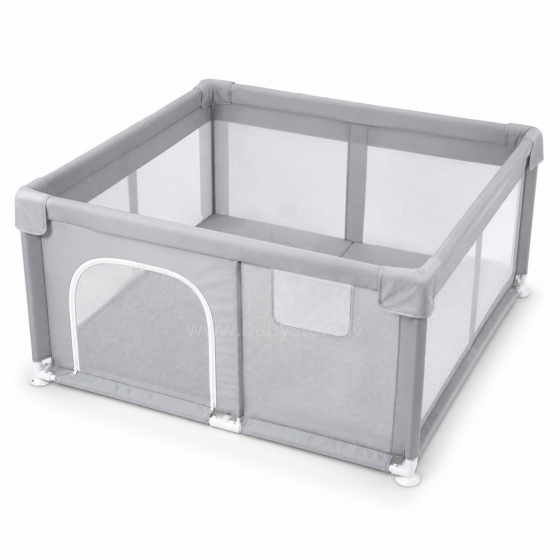 La Bebe™ Travel Playpen Art.KX3011 Grey  Vaikų žaidimų aikštelė 120x120 cm