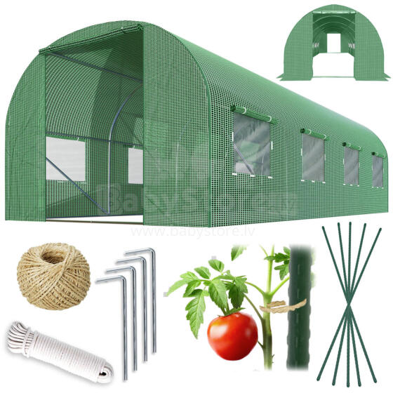 Sodo tunelis 2,5 x 4 m (10 m2) plonas