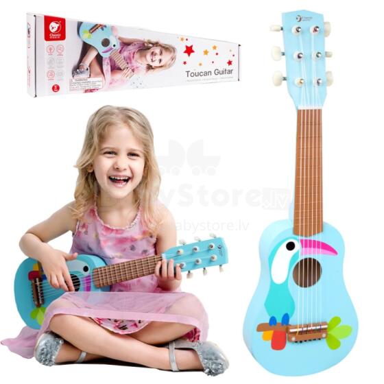 CLASSIC WORLD Medinė gitara vaikams Tukanas