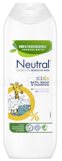 Neutral Baby Newborn Shampoo 2 in1 Art.285211 Shampoo and wash gel for babies Шампунь 2 в 1 250 мл