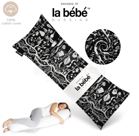 La Bebe™ Easy Maternity Pillow Art. 20608144 Nordic Night. Memory Foam 135 x 40 cm