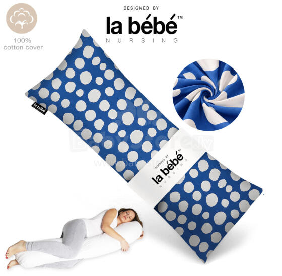 La Bebe™ Easy Maternity Pillow Art. 80579822 Nordic Stones.  Memory Foam 135 x 40 cm